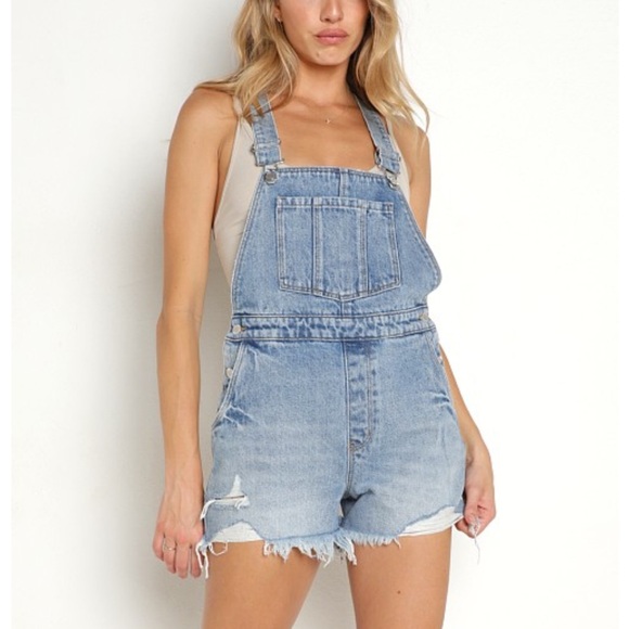Rollas Original Short Overall high rise